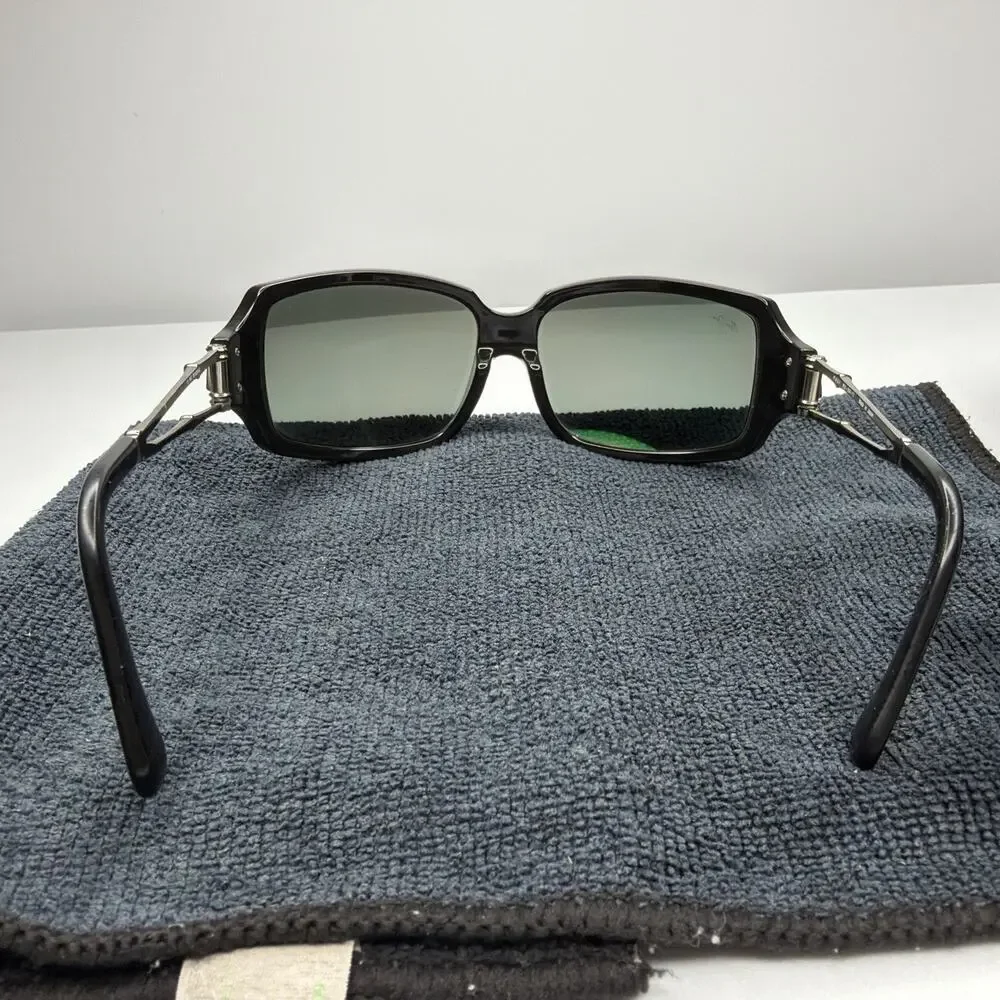 MAUI JIM BAMBOO MJ 104-17 GLOSS BLACK WITH NEUTRAL GRAY POLARIZED SUNGLASSES
